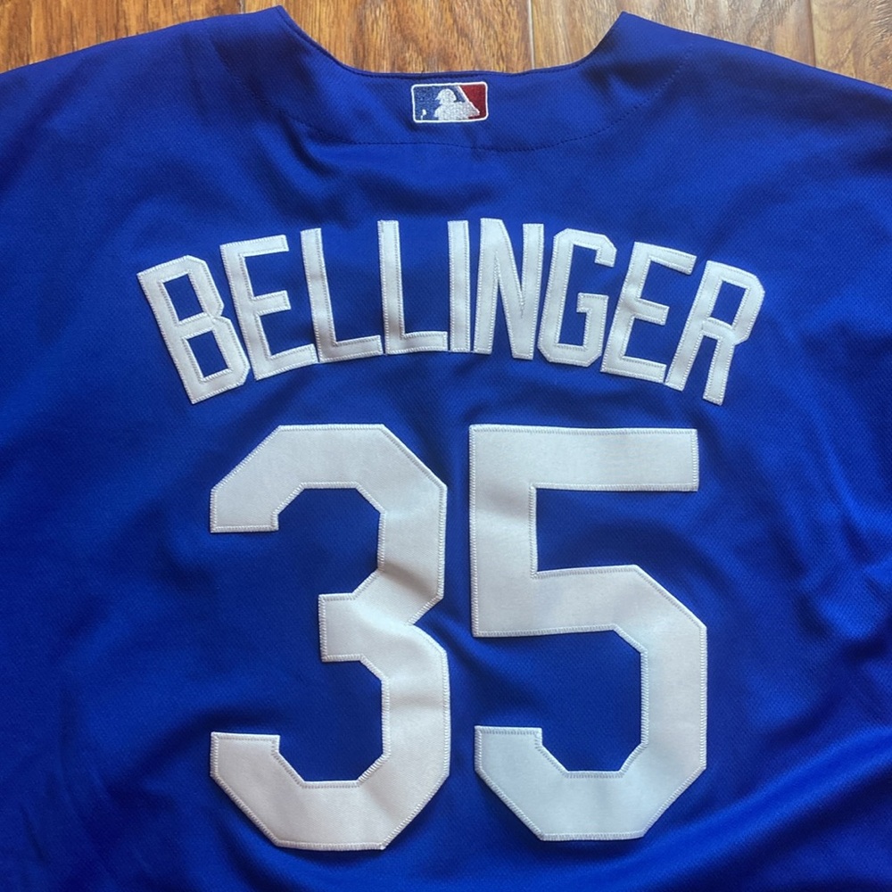 Majestic Cody Bellinger size 56 Blue Dodgers Jersey with Red Accents - Picture 4 of 4